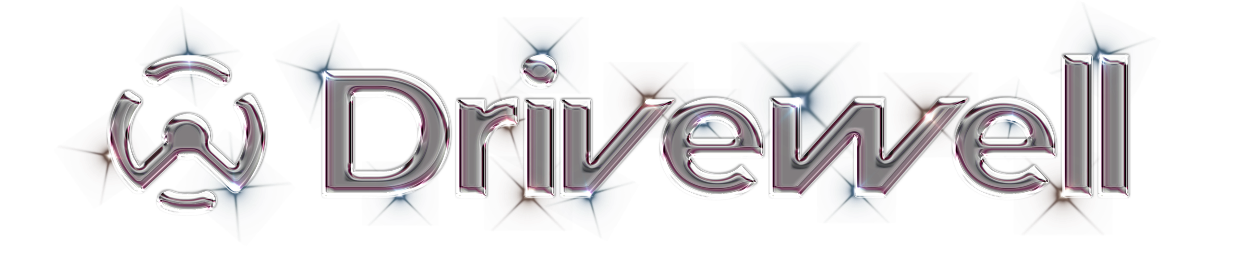 Drivewell metal logo